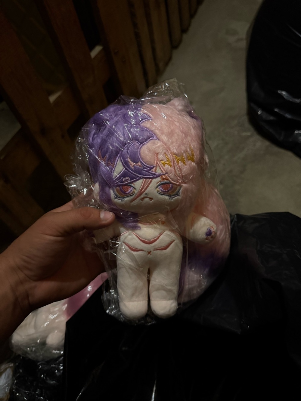 Purple & Pink Plush Toy NWT